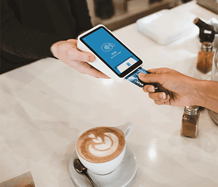 pos, tea, card